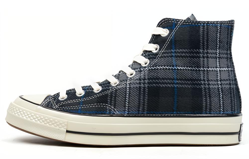 Converse Chuck Taylor All Star 70 Hi Plaid Pack Schwarz 162405c 38 black