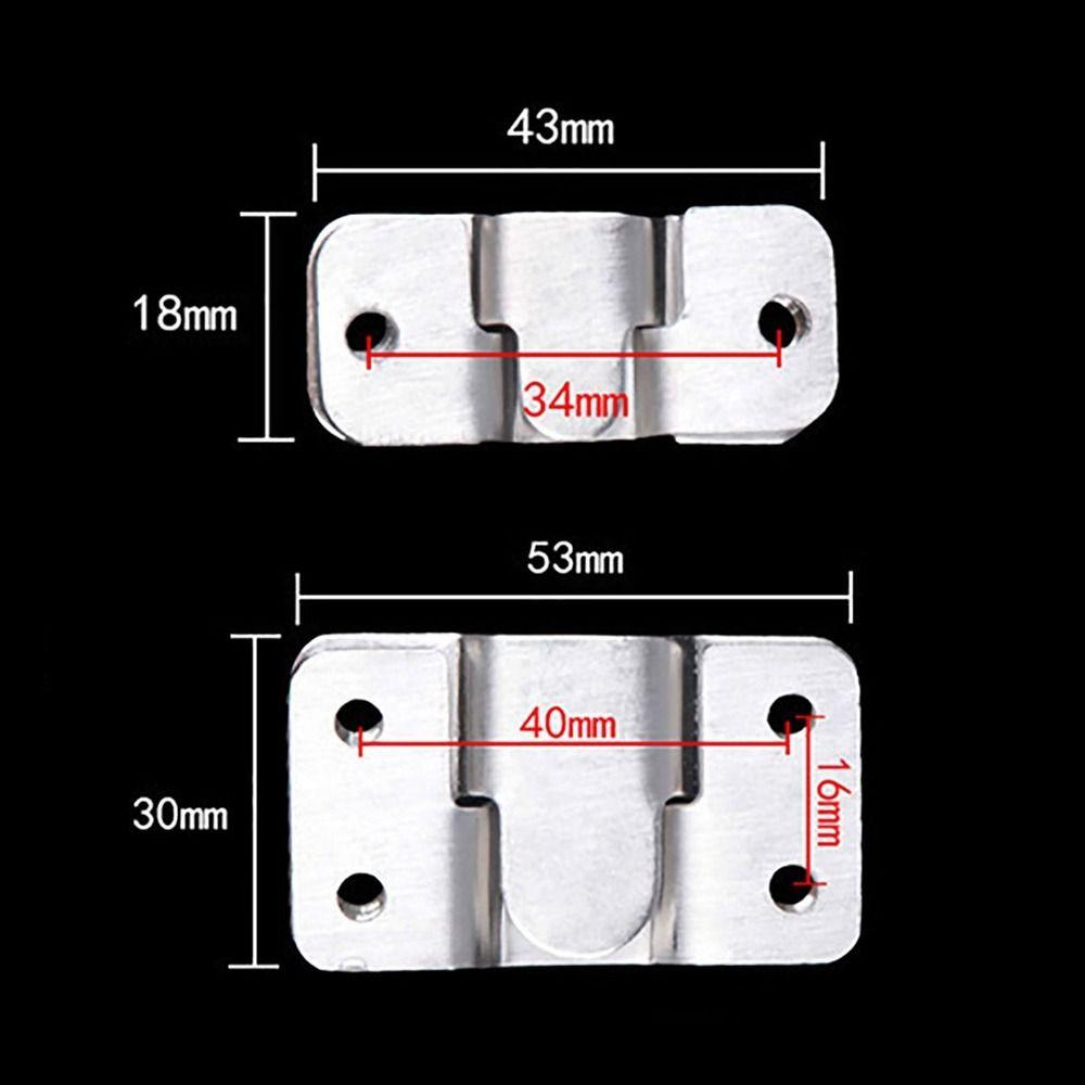 10Pcs/set Multi-function Photo Hanging Buckle Wall Mount Furniture Joint Connector