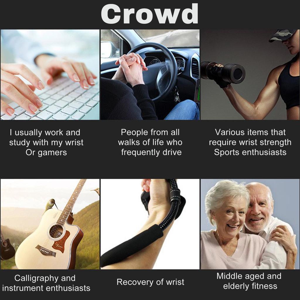 Self Starting Wrist Strength Ball Grip Device - Self Starting Light Counting-