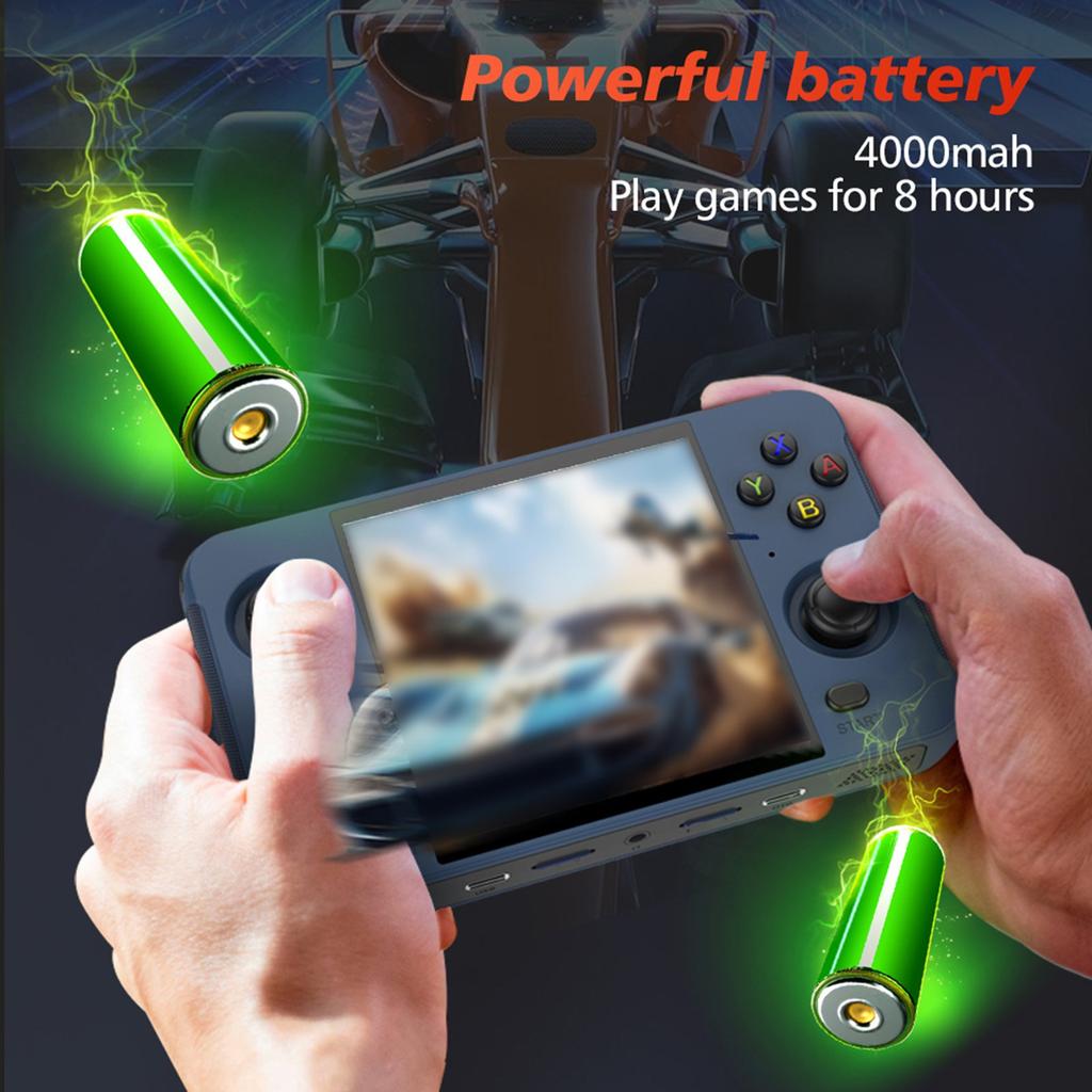 R40S Retro Pocket 720*720 4 Inch Ips Screen Built In WIFI RK3566 Open Source Handheld Game Console