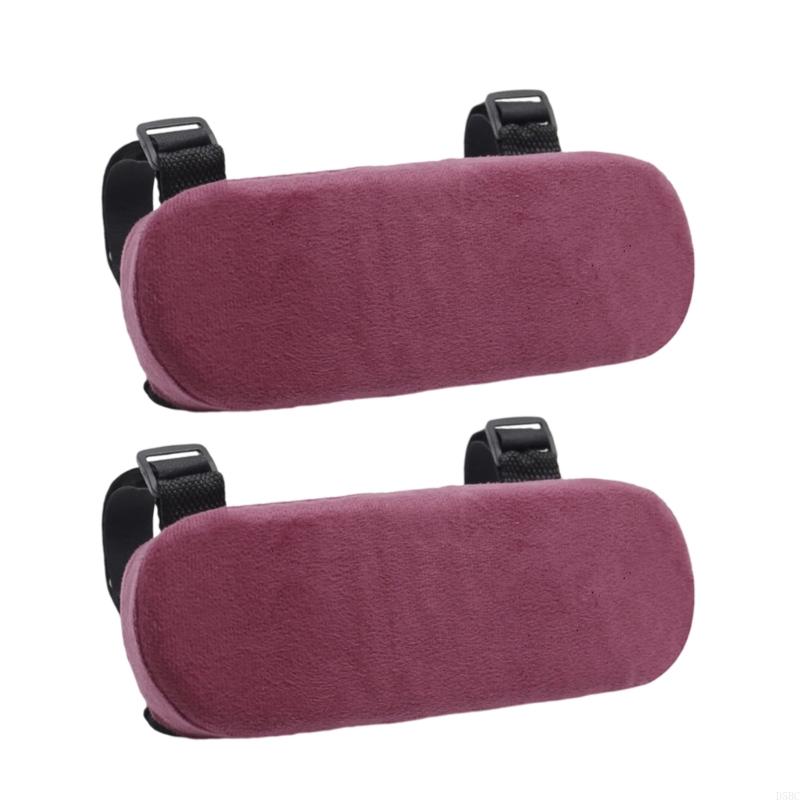 Memory Foam Car Armrest Pad Slip Resistant Surfaces Universals for Sedan SUV MPV Stress Relief Driving Comfortable