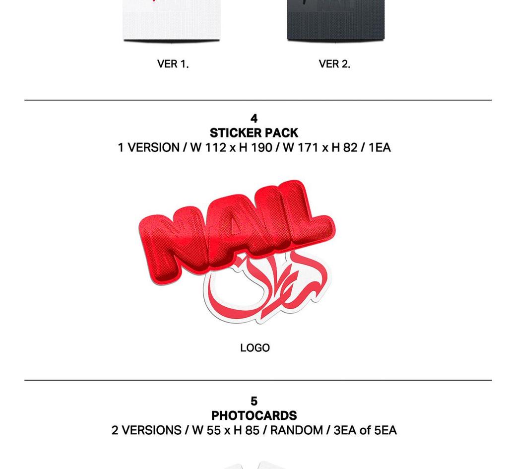Yves [NAIL] 4th EP Album (Deluxe STANDARD PHOTOBOOK Ver.)