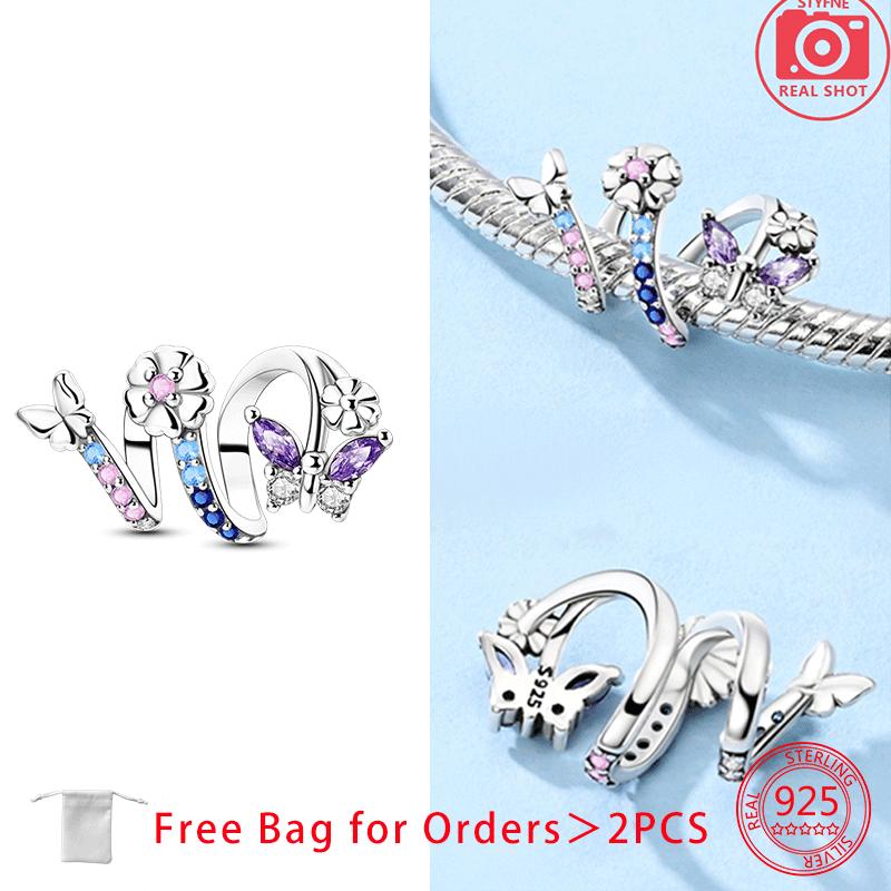 

Оригинальные Шармы Медь Синяя Бабочка Серия Бабочка Бусины Подвеска Подходит для DIY Браслета Ювелирные Изделия для Женщин Изысканный Подарок Аксессуар