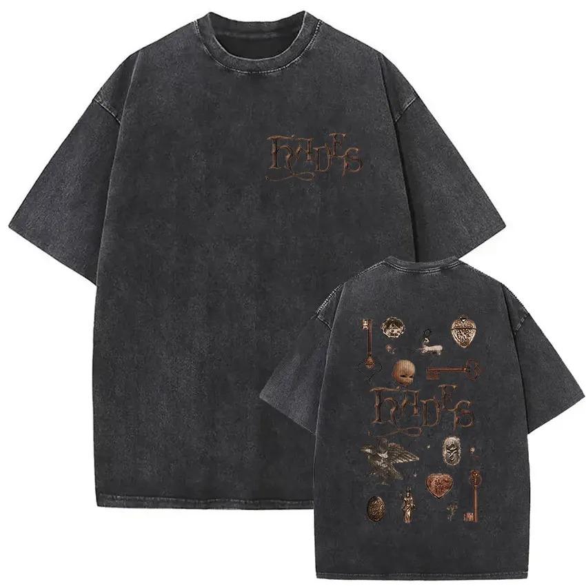 Molly Martinez Album Cover Mens Womens Short Sleeve Washed Short Sleeve TShirt Casual Comfortable Streetwear Fan Gift