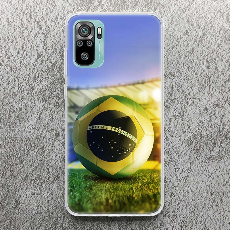 Football Soccer Ball Design Print Soft Case for Xiaomi Redmi 14C 13C 12C 13 12 Phone Shell 10C 10A 10 9A 9C 9T 9 8A 8 7A 7 6A 6