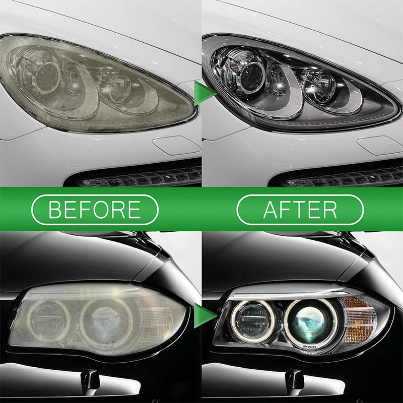 Car Headlight Restoration Kit Scratch Remover Repair Universal Refurbish Car Polymer Protect Polish Liquid Cleaners