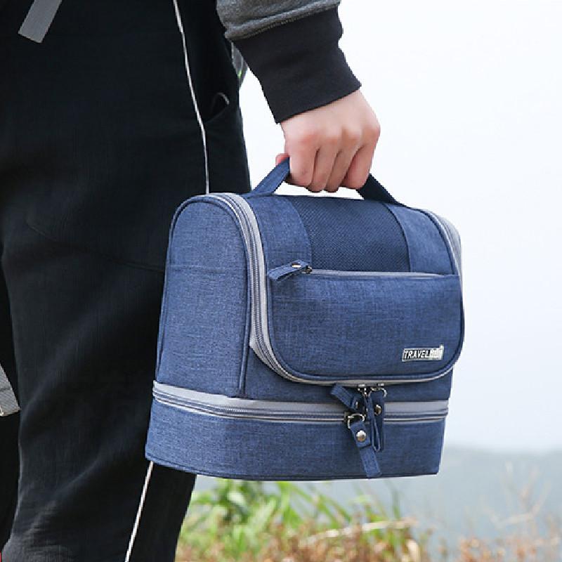 Multifunctional Storage Travel Cosmetic Bag Waterproof Bath Bag Toiletry Bag