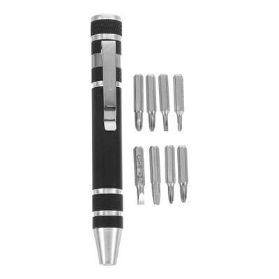 Screwdriver 8-in-1 Mini Pen Kit Magnetic Repair Tools Eyeglasses Multi-bit Combination