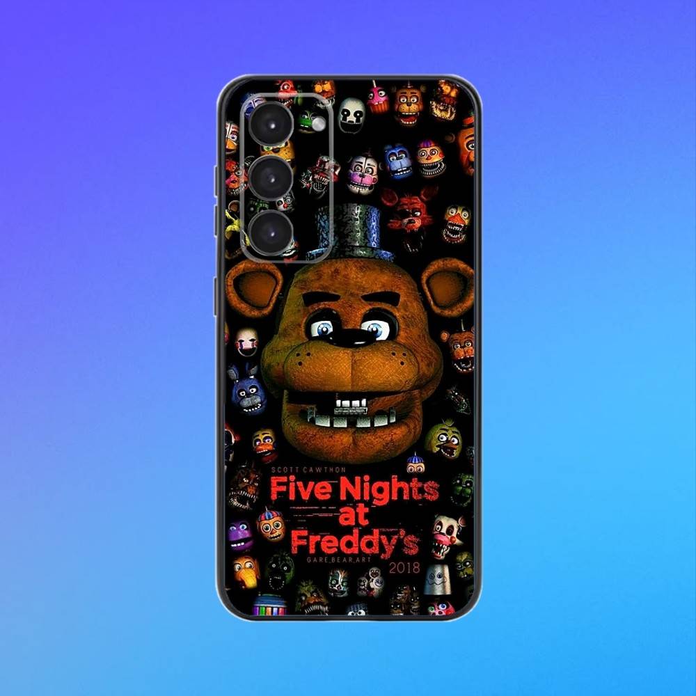 

Чехол для телефона Five-Nights-At-Freddys F-Fnaf Для Samsung Galaxy A73,A72,A71,A70,A53,A52,A51,Других Мягкий Черный Чехол Samsung a22 5g