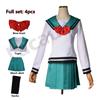 La Disastrosa Vita di Saiki K. Donne Teruhashi Kokomi Cosplay JK uniforme Vestito Saiki Kusuo no sai-nan Yumehara Chiyo Vestito Parrucche