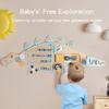 Children'S Wooden Wall Games Wall Toys Kindergarten Decoration Pendant Busy Board Enlightenment Early Education Educational Toys