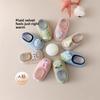 Floor Socks, Children's Autumn and Winter Thick Velvet Baby Walking Shoes, Baby Anti Slip Soft Soled Floor Socks, Early Education Shoe Covers
