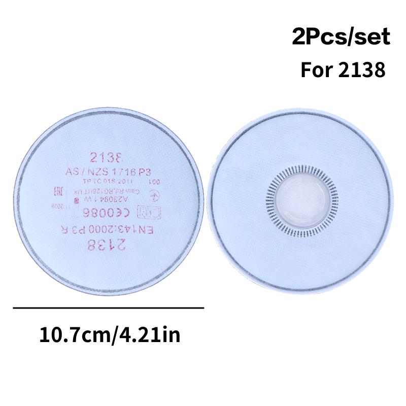 1Pair/2PCS 2097 2297 2135 2138Particulate Filter P100 For 6200/6800/7502 Painting Spray Industry Mask Respirator New