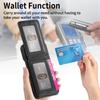 For Samsung Galaxy S25+ Case RFID Blocking Card Holder Litchi Texture Leather Back Cover