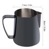 350ml Stainless Steel Titanize Milk Frothing Cup Jug Coffee Pitcher for   Art
