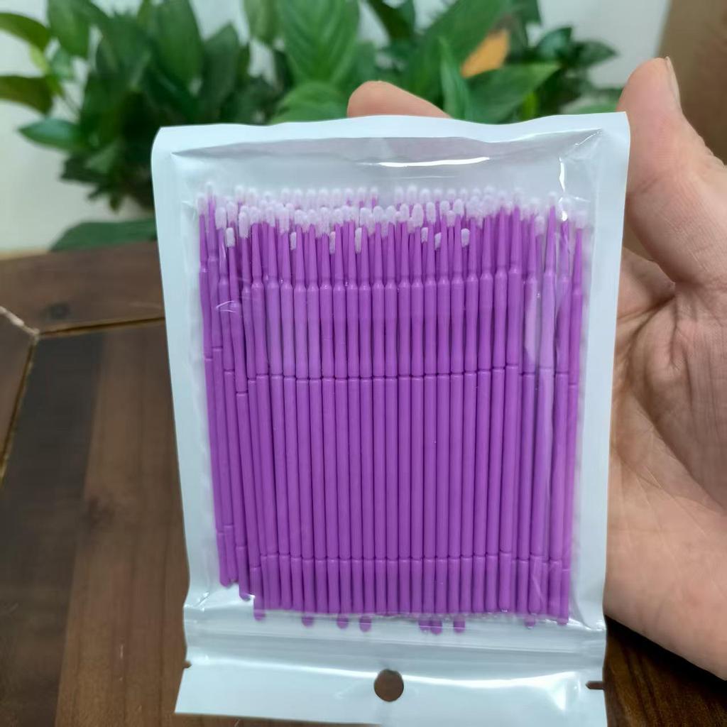 Disposable Eyelash Extension Cleaning Swabs & Dental Applicators