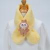 Plüsch-Winter-Schal im koreanischen Stil, Süßer und warmer Nackenschutz für Mädchen und Schülerinnen