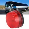 Lampe d'avertissement à LED stroboscopique d'urgence Lampe de signalisation DC12V Lentille rouge pour camping-car Caravane Camion