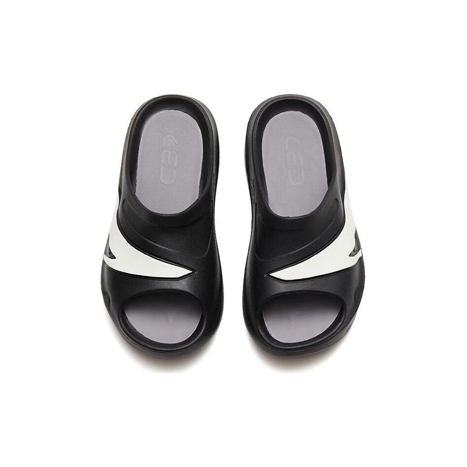 Anta C37 Series Slip Resistant Slide Slippers Men's Black 912428592-1