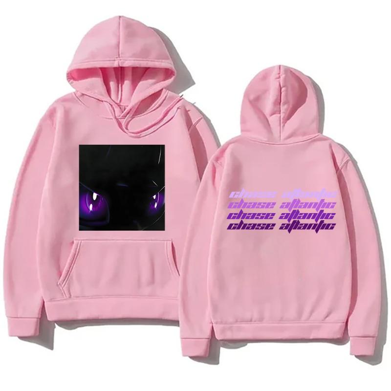 Chase Atlantic Die for Me Graphic Printing Sweatshirts Hoodie Tracksuit Men New  Fashion Autumn Winter Fleece Loose Sweatshirt