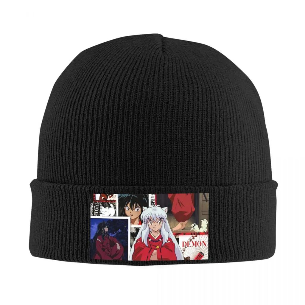Unisexga Kimono Inuyasha Sesshomaru Warm Knitted Cap Winter Knit Bonnet Hat Skullies Beanies Hip Hop Caps for Unisex