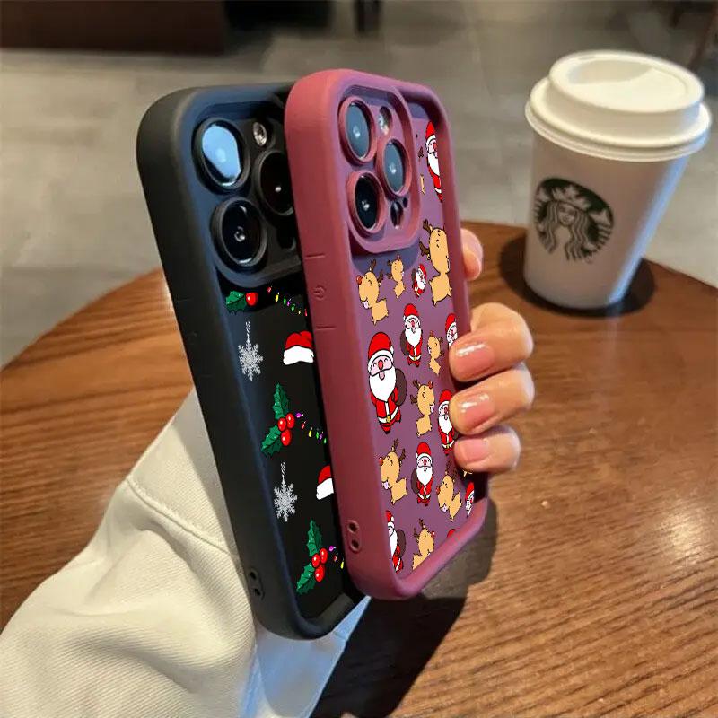 Merry Christmas New Year Gift Case For Samsung Galaxy A55 A35 5G A13 A54 A53 A52 A34 A06 A32 A14 A23 A24 A12 A51 A71 Phone Cover