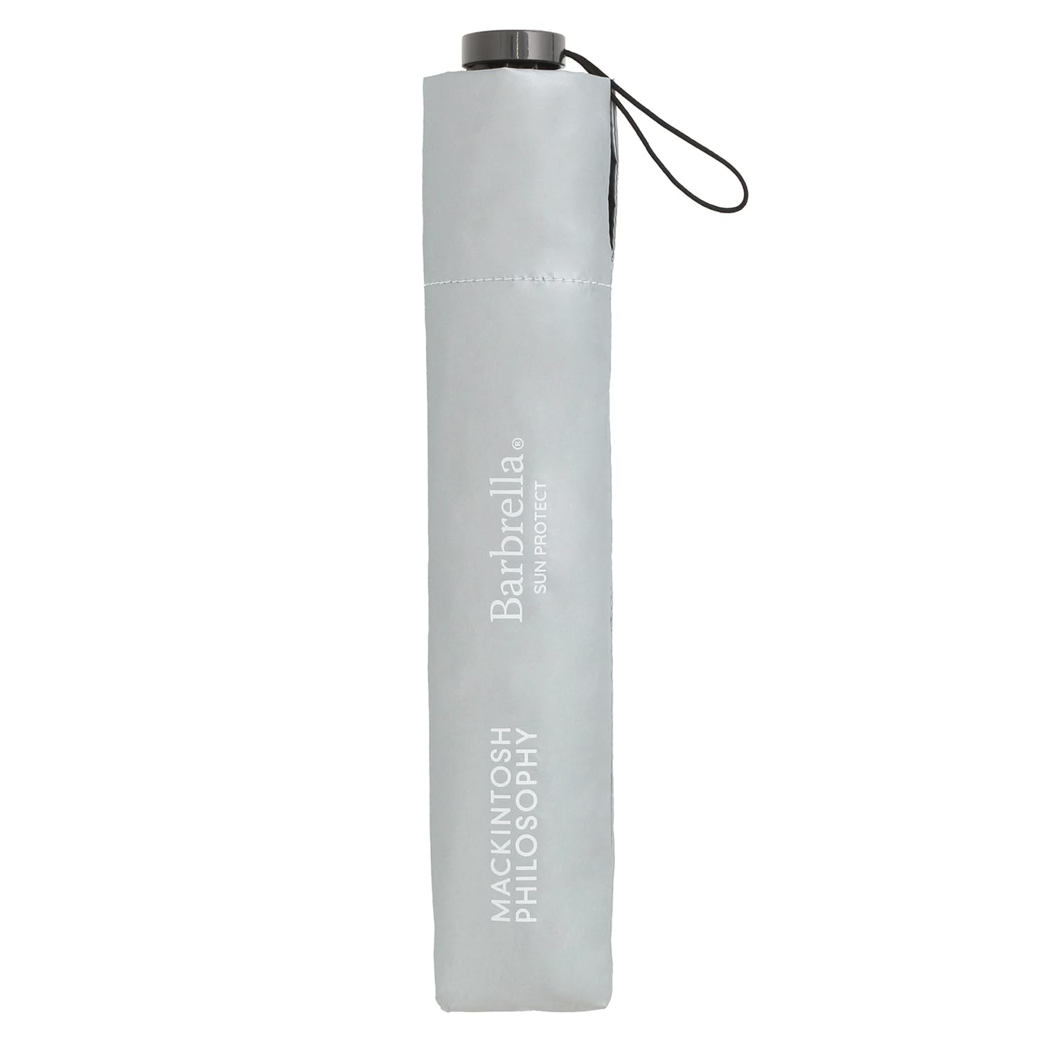 

MACKINTOSH PHILOSOPHY Barbrella Sun Protect Folding UV Suitable for Sunny and Rainy 102cm 60cm 11059 White Silver Umbrella, Lightweight,