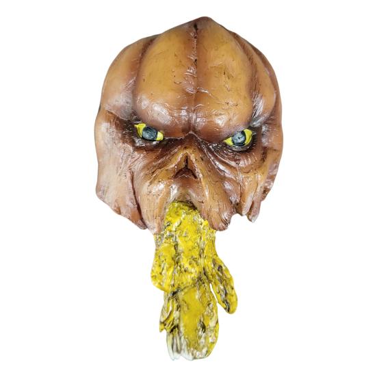 Zombie Head Halloween Decoration Resin Scary Severed Blood Head with Movable Tongue for Halloween Party Indoor Outdoor Bar Haunted House Decor