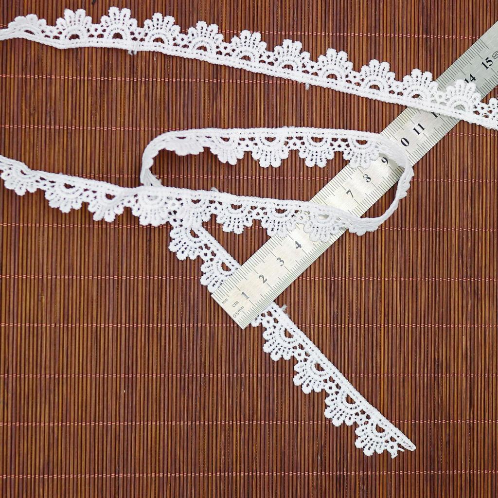 Water Soluble Milk Silk Hollow Lace Accessories Diy Handmade Home Textile Decorative Clothing Material Lace Fabric