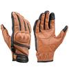 Daytona Motorcycle Gloves Spring/Summer/Autumn Genuine Leather (Cowhide) Hard Protector Smartphone Compatible Cow Leather Punching Mesh Protector Glov