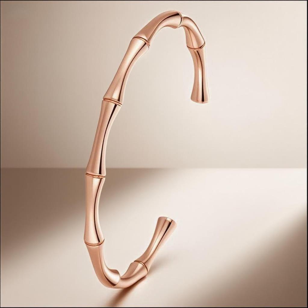 Women's Titanium Steel Bamboo Joint Bracelet, Japanese Korean Style, Simple and Versatile Stainless Steel Wristband Jewelry.