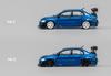 CM MODEL Mitsubishi Lancer Evolution IX Metallic Blue Finished Product 1/64