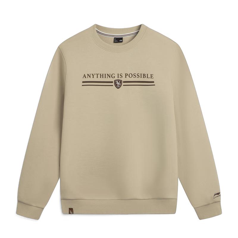 Li-Ning Men's Round Neck Sports Lifestyle Sweatshirt