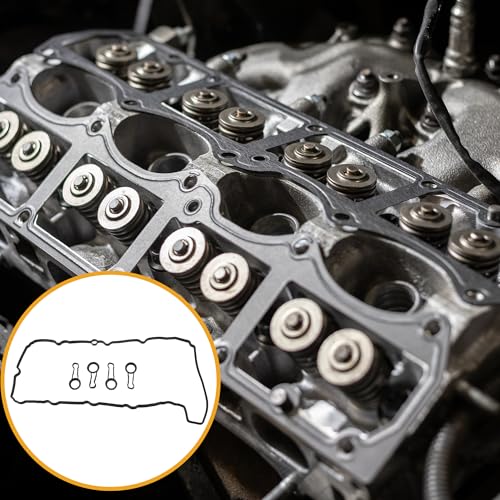 Partuto Cylinder Engine Valve Cover Gasket Set Replacement No.11128511814 - Car Valve Cover Gasket - Compatible with BMW 1 Series F20 2010-2015 -