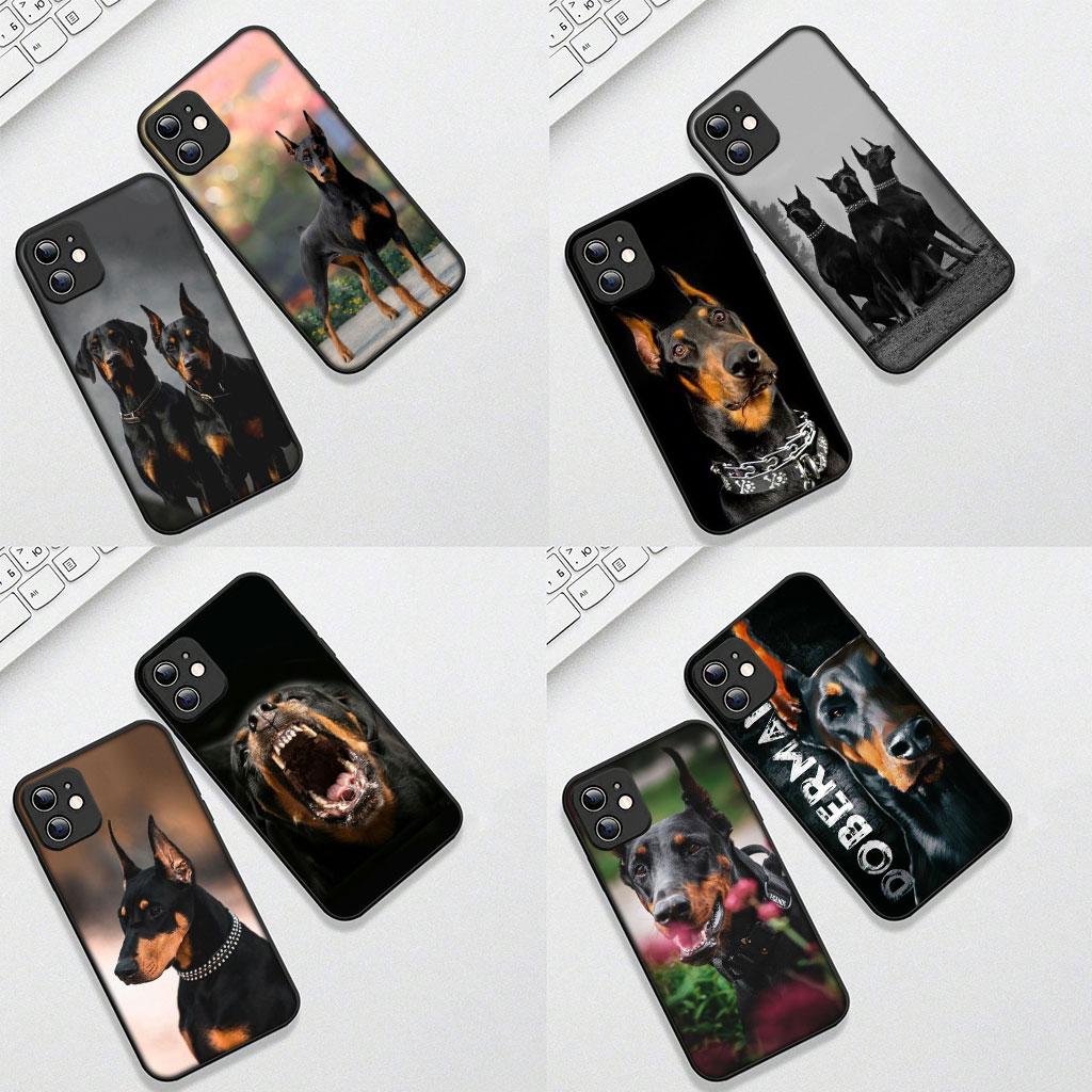 Doberman Dog Casing Phone Cover for Xiaomi Poco C75 C65 C71 C85 X7 X6 X5 M6 M7 F7 F8 Ultra F6 Pro Soft Case