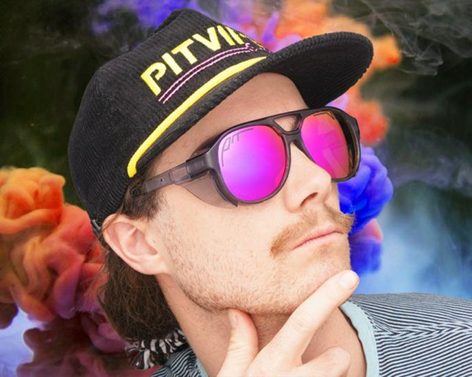 Pit Viper Polarized Windproof Cycling Sunglasses – European & American Outdoor Sports Style