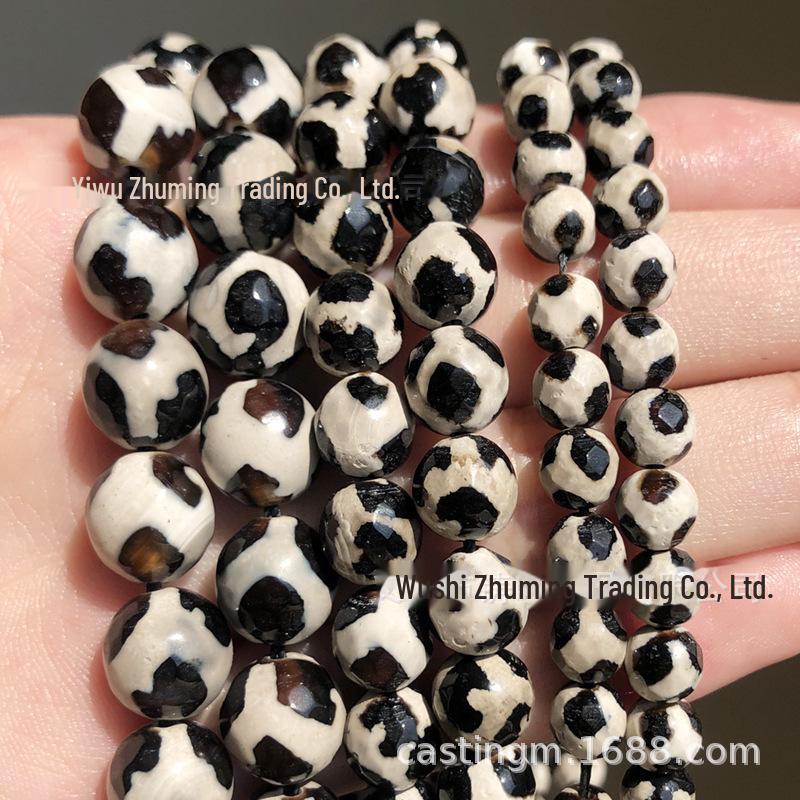 Zhuming Ochi de Tigru Natural și Turcoaz Albastru Mărgele Libere pentru Bijuterii DIY - Material de Împletit Brățară și Colier