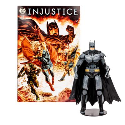 McFarlane Toys - DC Direct Gaming 7-inch Figure with Comic - Injustice 2 WV1 - Batman