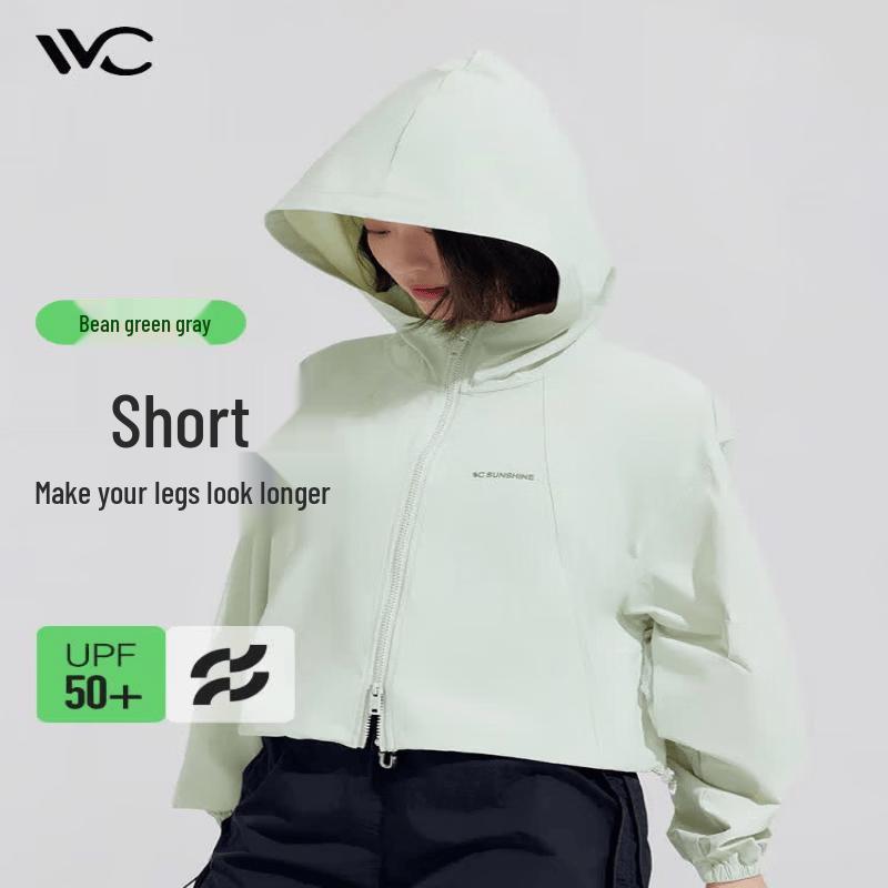 VVC Women s 502UV Short Hooded Sun Protection Jacket