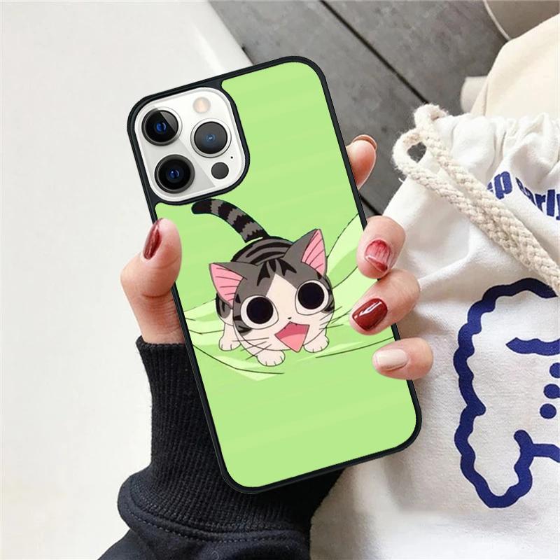 Cute Cat Animal Phone Case Cover For iPhone 17 Air 12 Plus Max for iPhone 17 Air 15 16 11 13 14 Pro Max Fundas