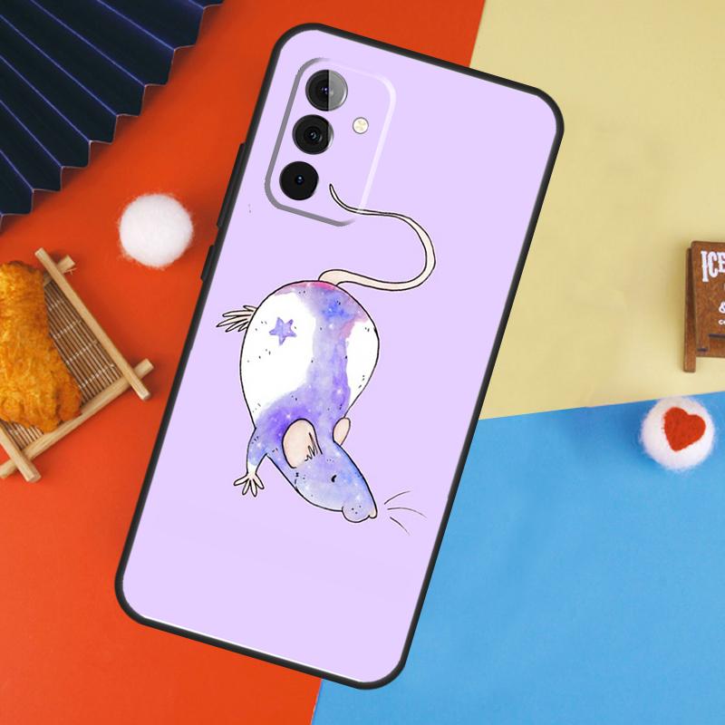 

Cute Cartoon Animal Rat Case For Samsung Galaxy A16 A26 A36 A56 A17 A55 A35 A15 A52 A32 A12 A53 A33 A13 A14 A34 A54 Samsung A25