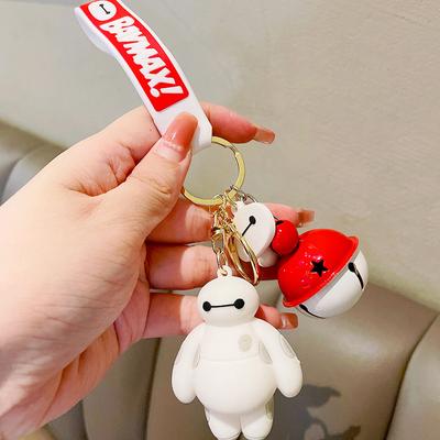 Portachiavi Big Hero Cartone Animato Baymax Ciondolo Bambola Portachiavi Per Ragazzi Ragazze Accessori Figure Regali