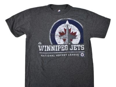 Majestic NHL Youth Boys Winnipeg Jets Hockey Shirt NWT M, L, XL