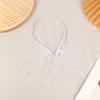 Fashion Tulle Cage Veil With Pearls Wedding Party Dress Veil Headbands Hair Jewelry Party Stage Headgear Headdress