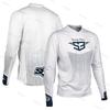 Herren Schnelltrocknendes Langarm-Radtrikot Motorrad-Fahrhemd Mountainbike Downhill Sportoberteil
