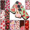 Cover for Samsung Galaxy S10 S8 S9 Plus A33 A34 A31 70 A71 A72 Note 20 9 8 S10E Phone Case Watermelon Fruit Strawberry Summer