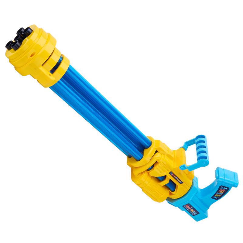 Gatling-Style Large Pull-Out Water Gun Toy for Kids Water Play