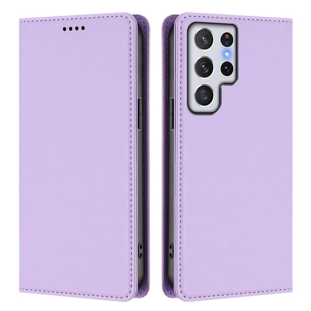 WEFOR Wallet Case für Samsung Galaxy S22 S21 S20 Ultra S10 S9 S8 Plus S7 S6 mit magnetischer Klapphülle, Kartenfächern & Ständer