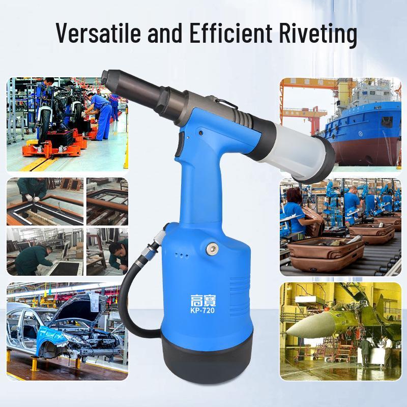 Gaobao Industrial Grade Three-Jaw Pneumatic Hydraulic Rivet Gun