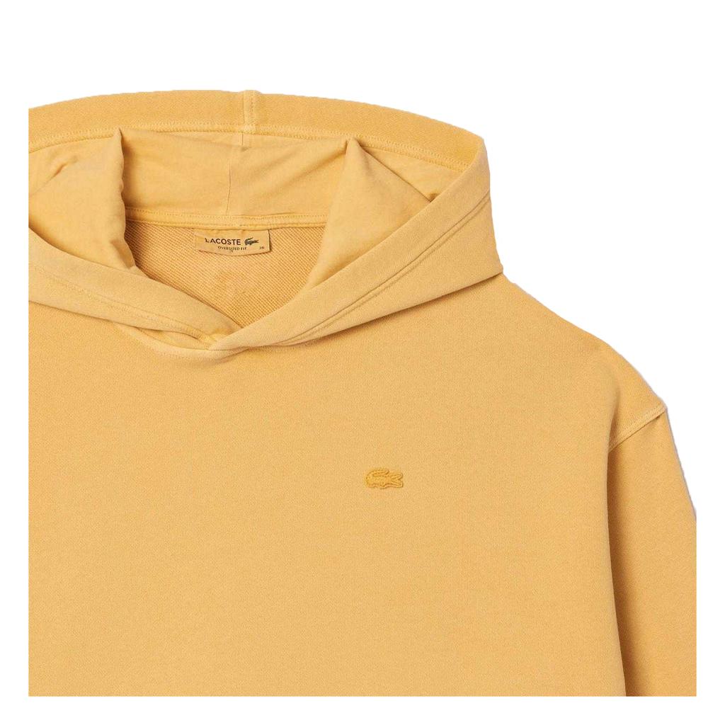 Lacoste Womens/Ladies Natural Dyed Oversized Hoodie